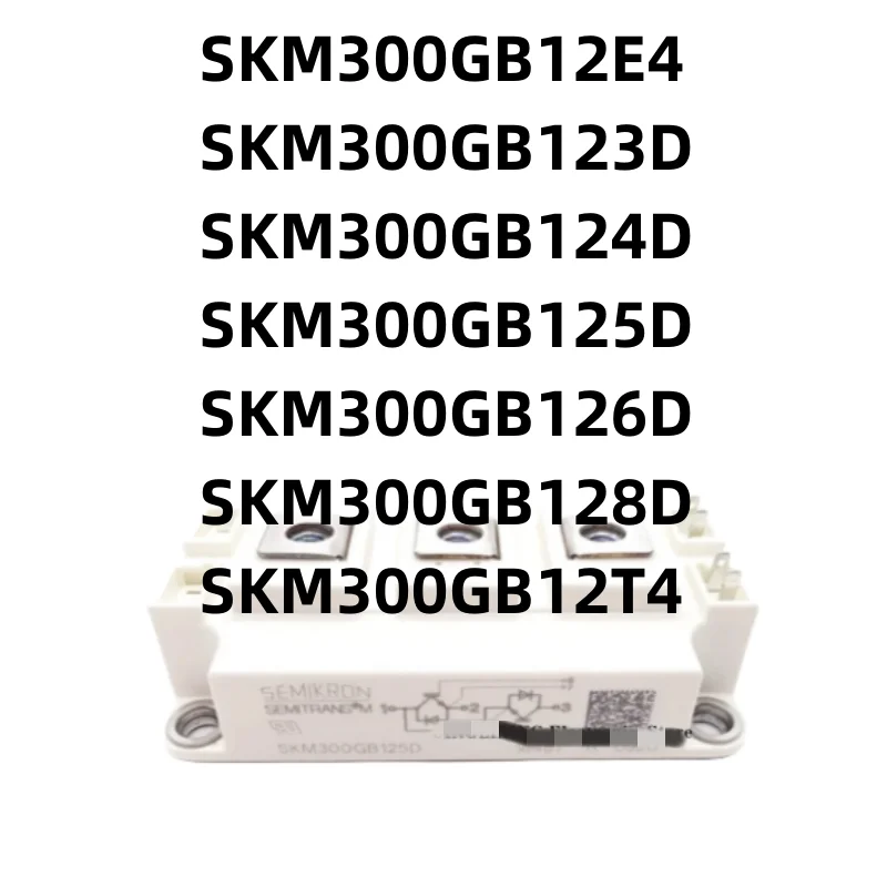 

1pcs/lot New Original SKM300GB12T4 SKM300GB12E4 SKM300GB123D SKM300GB124D SKM300GB125D SKM300GB126D SKM300GB128D MODULE