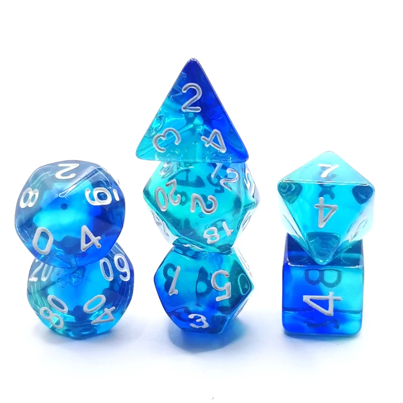 Dice DND Game Dice Rolling Game Set With Pouchs 10 Different Styles Available For Portable Toys DND RPG TRPG Games