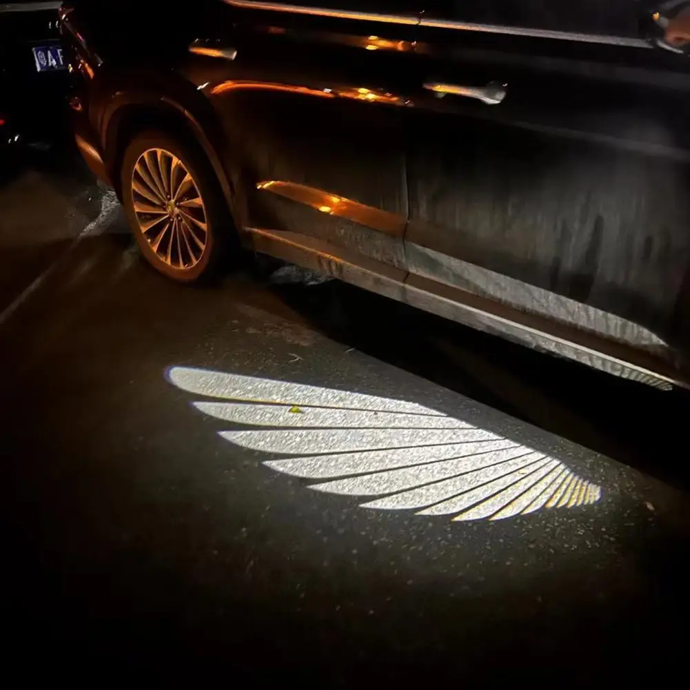 

2 шт., Автомобильное зеркало заднего вида «ангельские крылья»