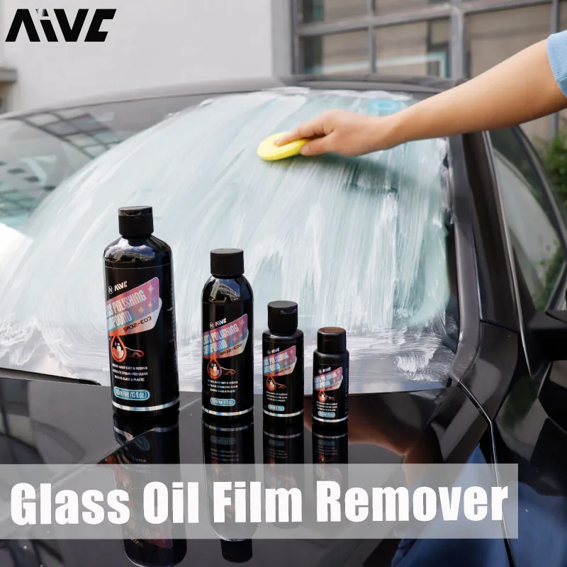 

Aivc Glass Oil Film Remover Car Windshield Water Spots Stain Removal Paste Window Clear Vision Polisher Car Cleaning Detailing