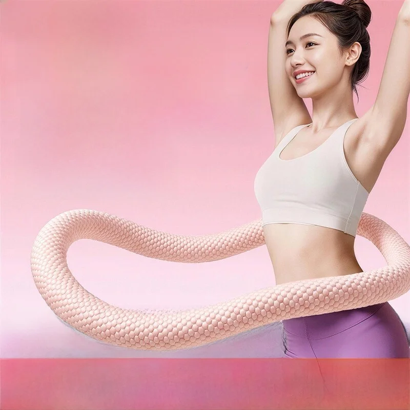 아이스 실크 쿨 센세이션 훌라후프 여성용 복부 슬리밍 체중 감량 지방 연소 홈 피트니스 장비 특가