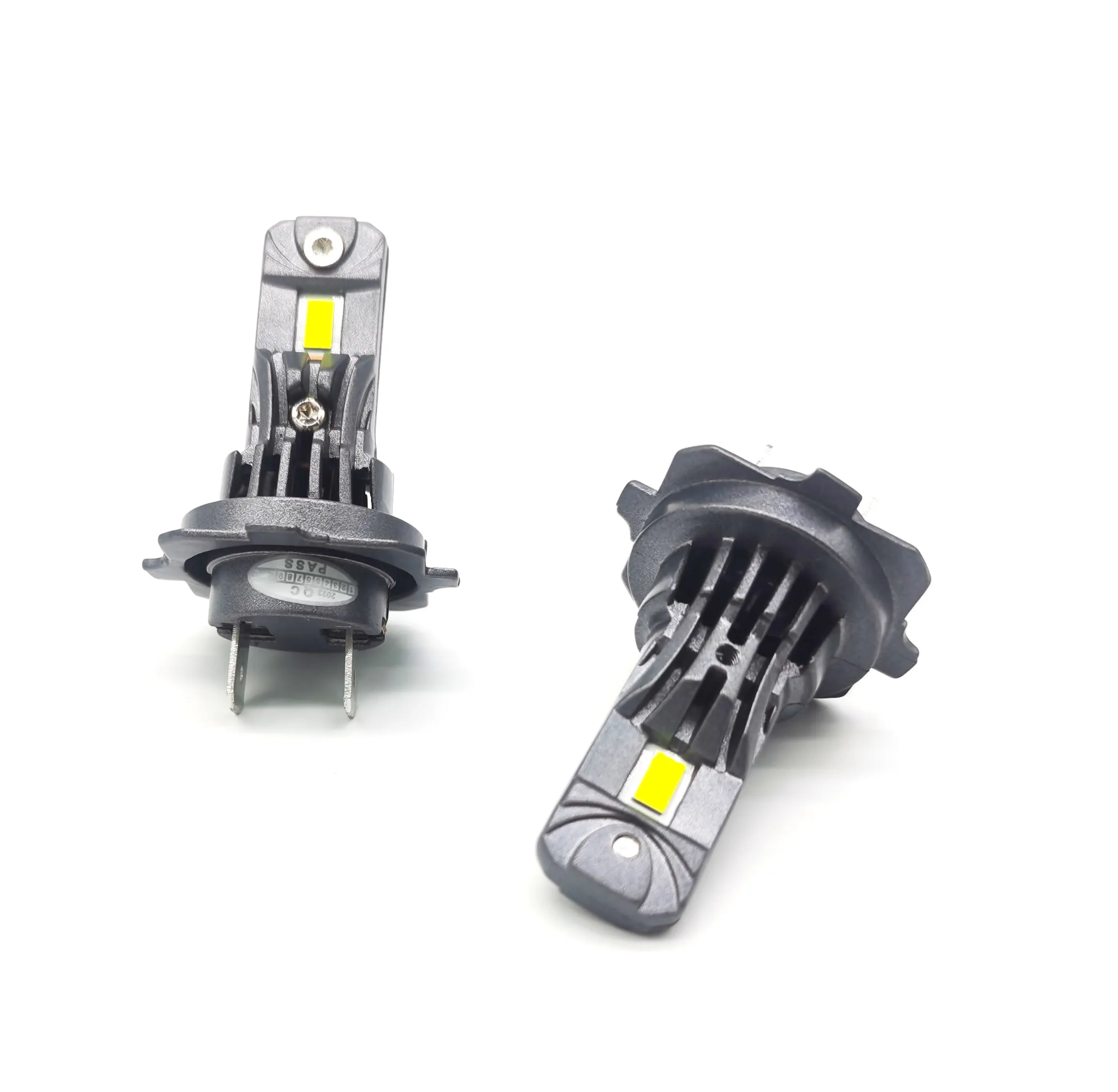 KEPMA A51 H7 LED Bulbs 6000K-6500K White H7 LL Mini Fanless Projector Fog Light Powersports Off-road Halogen Accessories