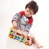 Wooden Car Toy Montessori Vehicle Models Childrens Disassembly And Assembly Coches Juguetes Niño De 3 A 5 AñosKinder Spielzeuge 4
