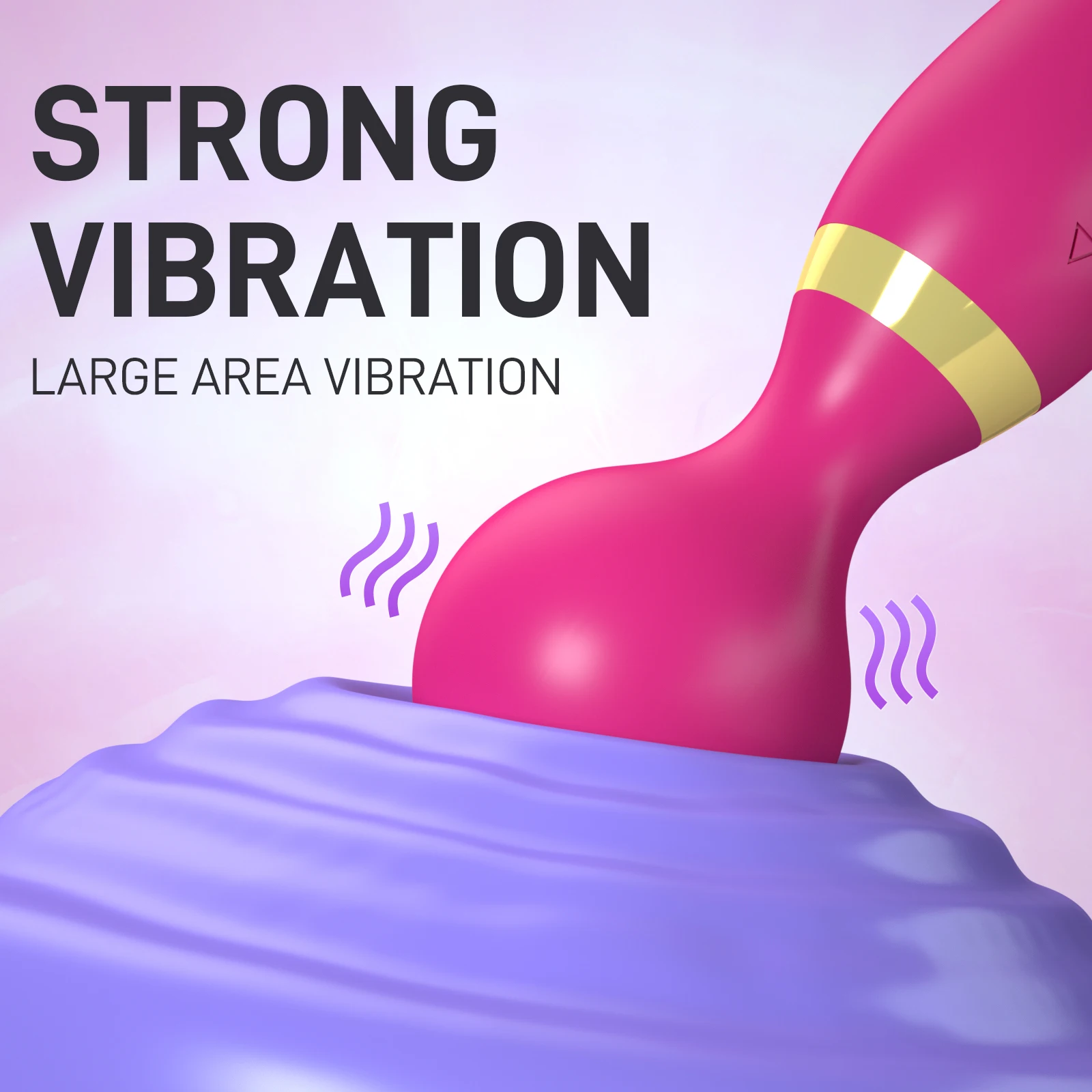 Magic Wand Powerful Dildos Vibrator Dual Motor Silicone Large G-Spot Massager Sex Toys For Couple Clitoris Stimulator for Adults