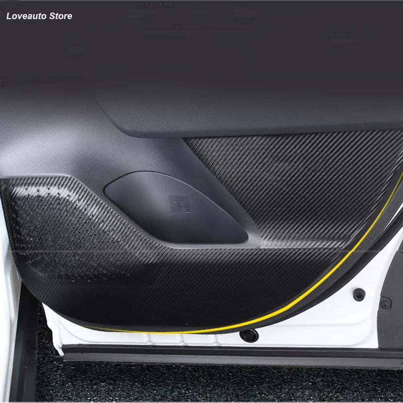 Car Door Protector Pad Door Anti Kick Antidirty Pad Mat Decoration