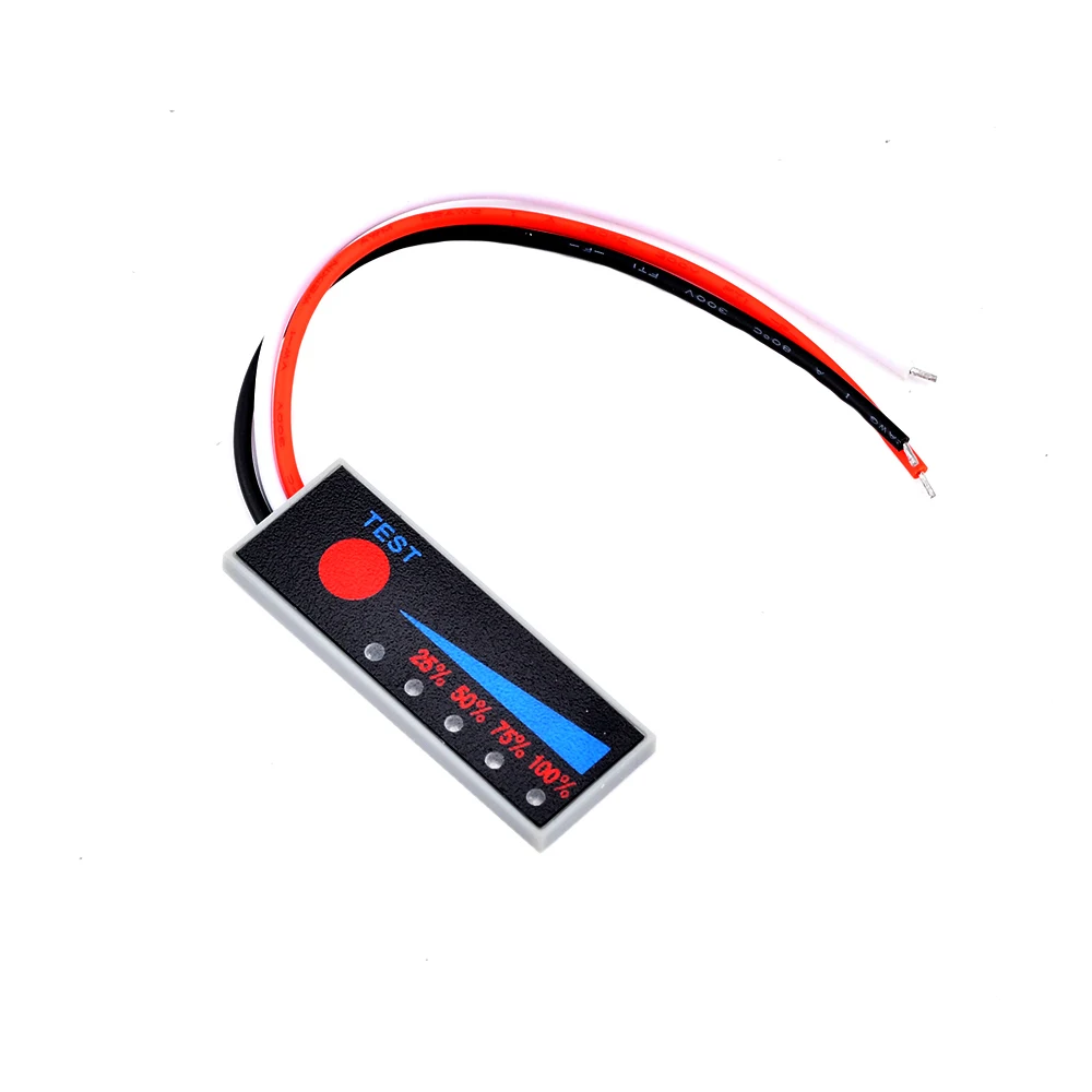 

1S 2S 3S 4S 5S 6S 7S 4.2V-29.4V Lithium Battery Li-po Li-ion Capacity Indicator Board Power Display Charging Charge LED Tester