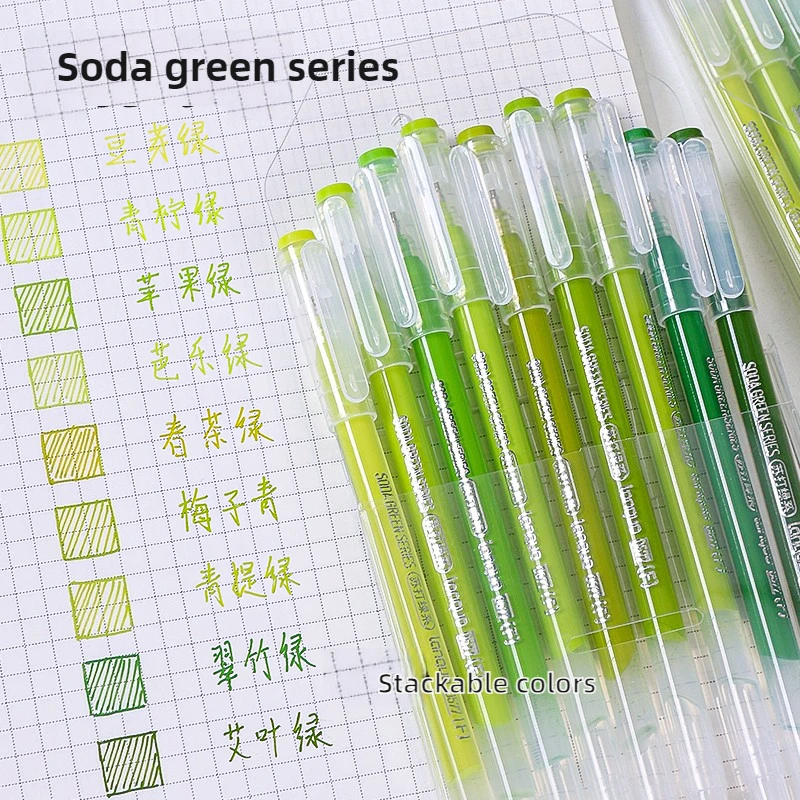 Morandi Gel Pen Set 45/9 Colors for Student Diary Scrapbook Painting DIY