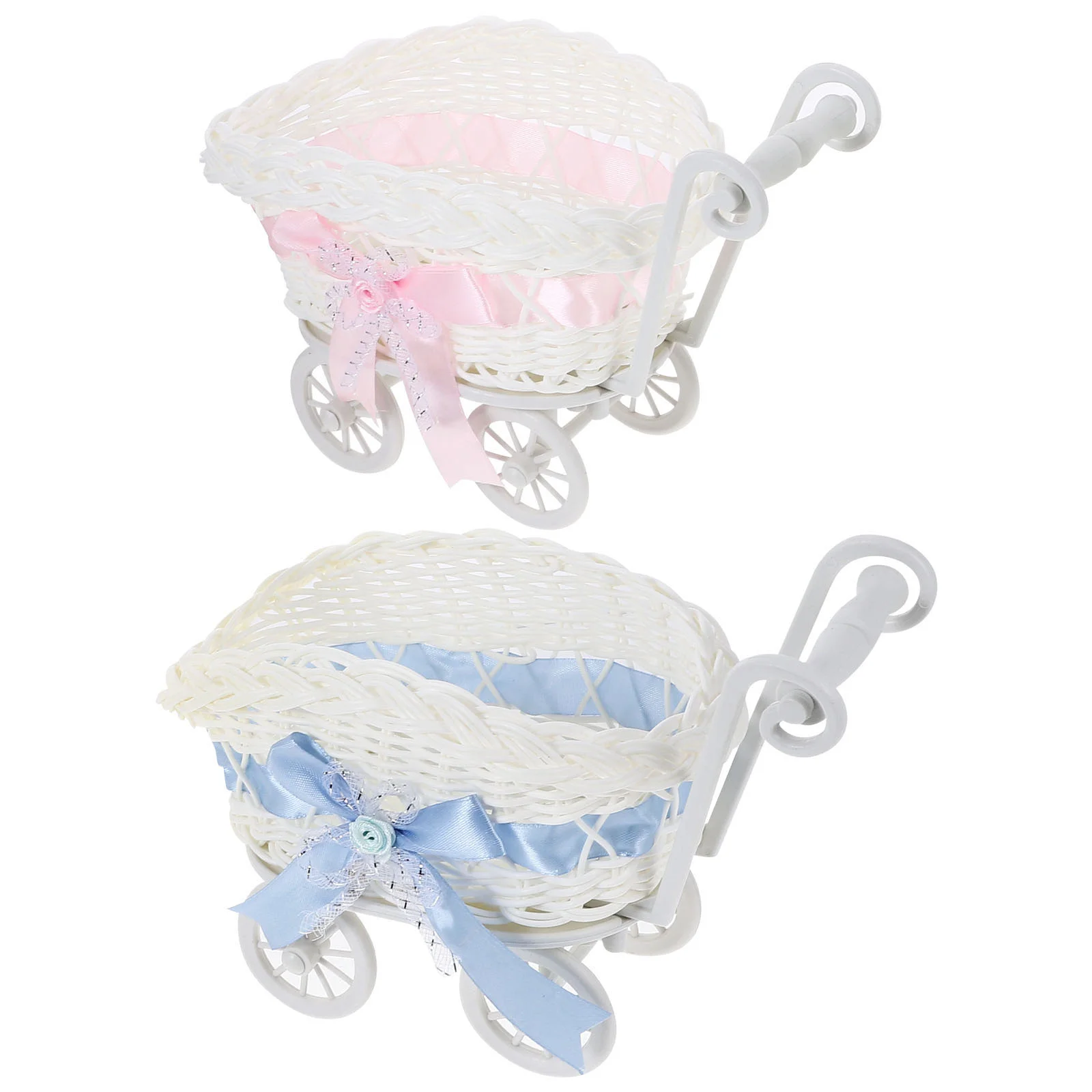 

Party Flower Basket Gift Packing Basket Woven Storage Basket Baby Shower Decorations Wedding Decoration Party Favors Basket