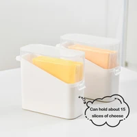 Cheese Keeper Case Airtight Food Storage Container With Lid Large Capacity Slice Cheese Holder Frige Odor Transparent Organizer 1