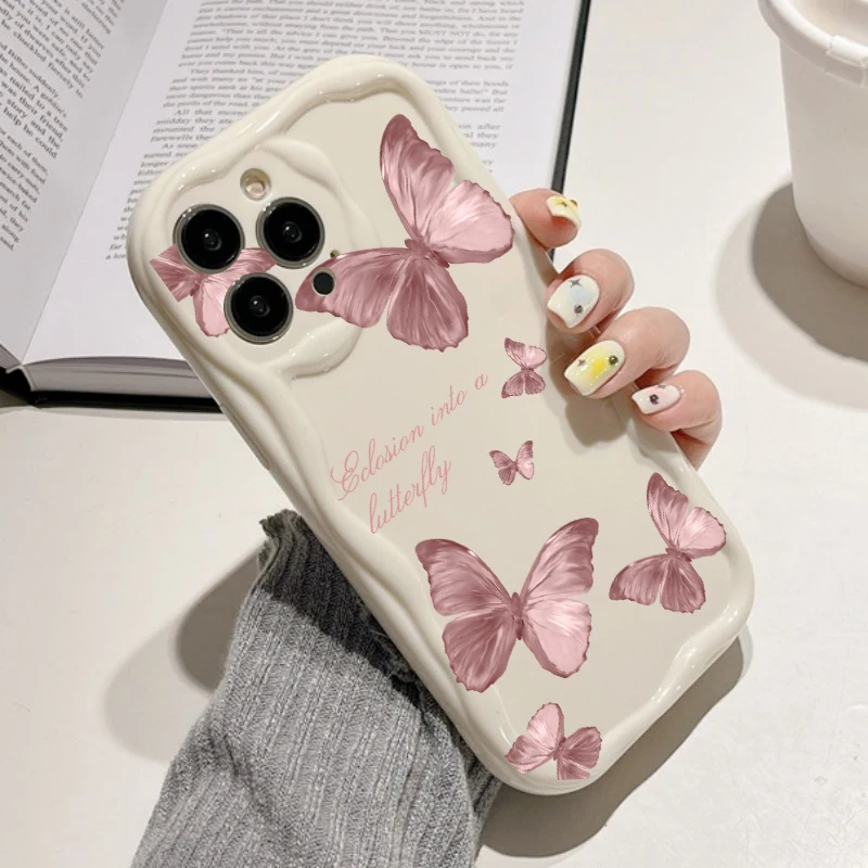 Elegant Butterfly Smartphone Case - Stylish & Durable Protective Cover