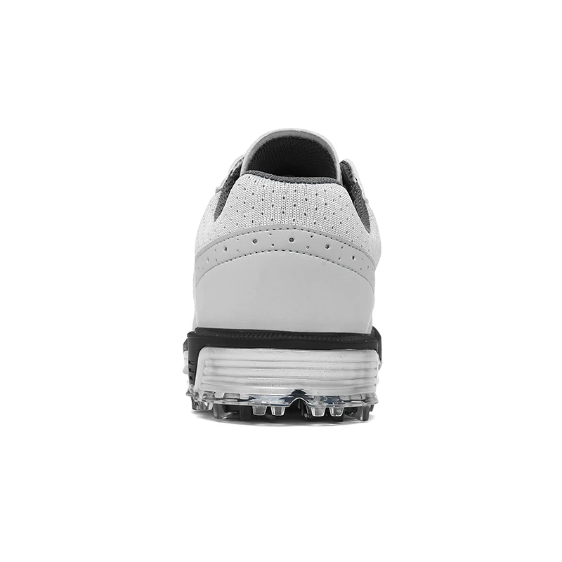 LiXingMing Golf Shoes Men Gray Large Size To 48# Breathable Cleats Golf Sport Shoes Teenager Training Golf Coach Sneakers 3