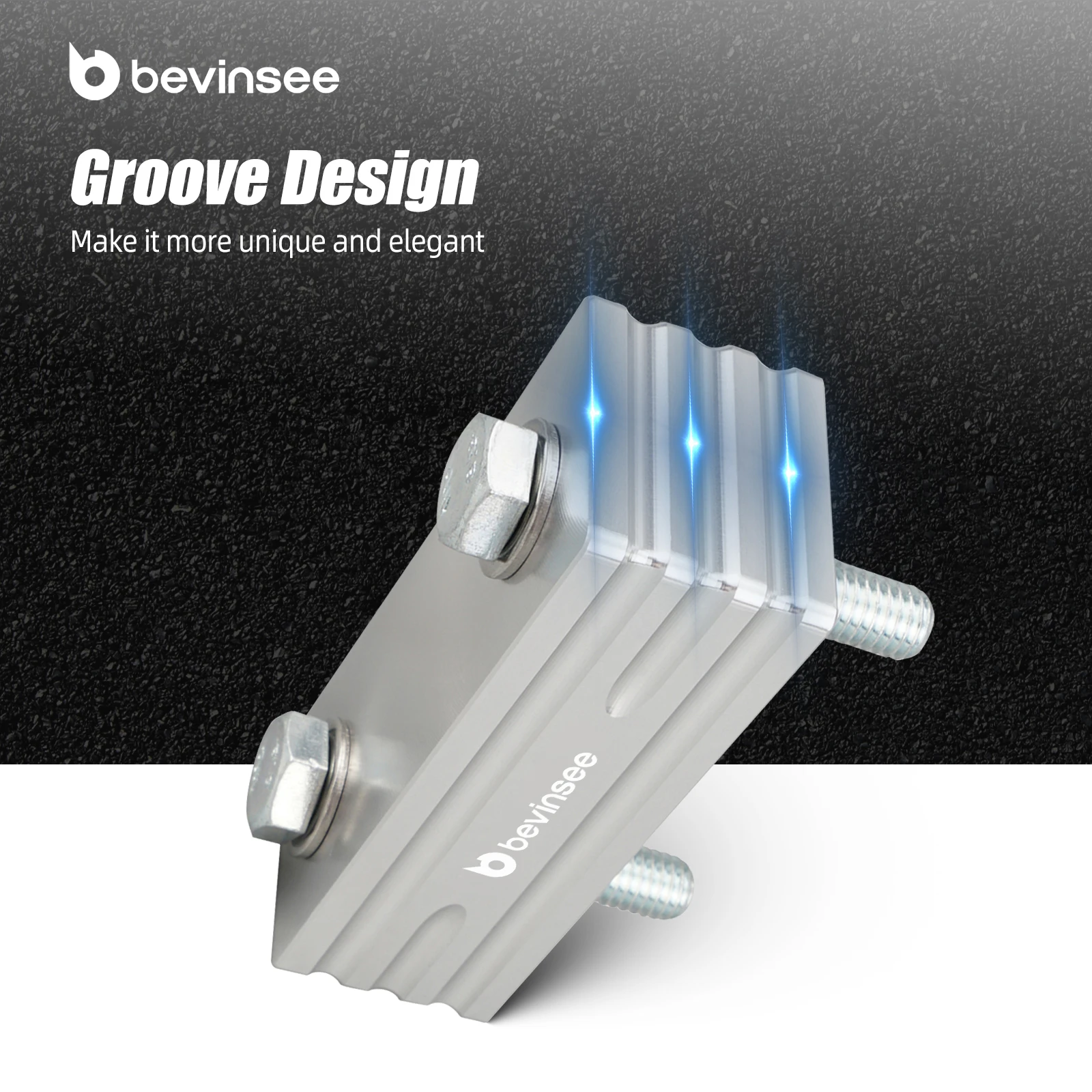 베빈시 알루미늄 후드 벤트 스페이스 라이저 스페이서 키트 (지프 체로키 XJ 1984-2001용), 자동차 액세서리