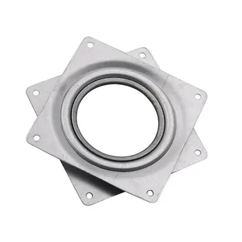 3/4 นิ้วหมุนแผ่นแบริ่งขาตั้งจอแสดงผลแผ่นเสียง Lazy Susan 360 องศาหมุน Rolling DIY เฟอร์นิเจอร์ฮาร์ดแวร์ 1