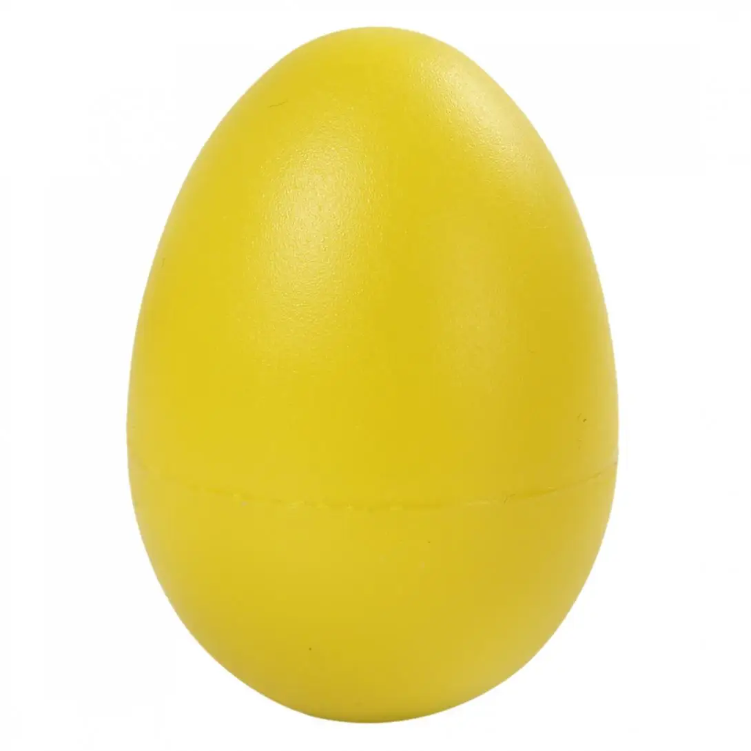 2pcs Plastic Eggs Shakers Rattle Rustling Percussion Musical for KTV Party Games Orff Instruments