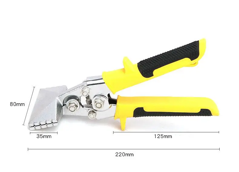 Sheet Metal Bender Form Edge Seamer Flattening Tool 150mm Duckbill Pliers