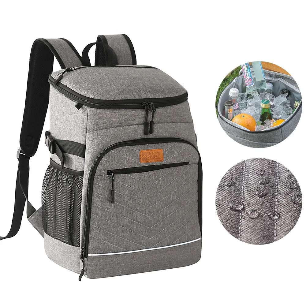 Waterproof Backpacks Portable Insulated Bag Multifunctional Beer Bag Picnic Bag Outdoor Insulated Backpack