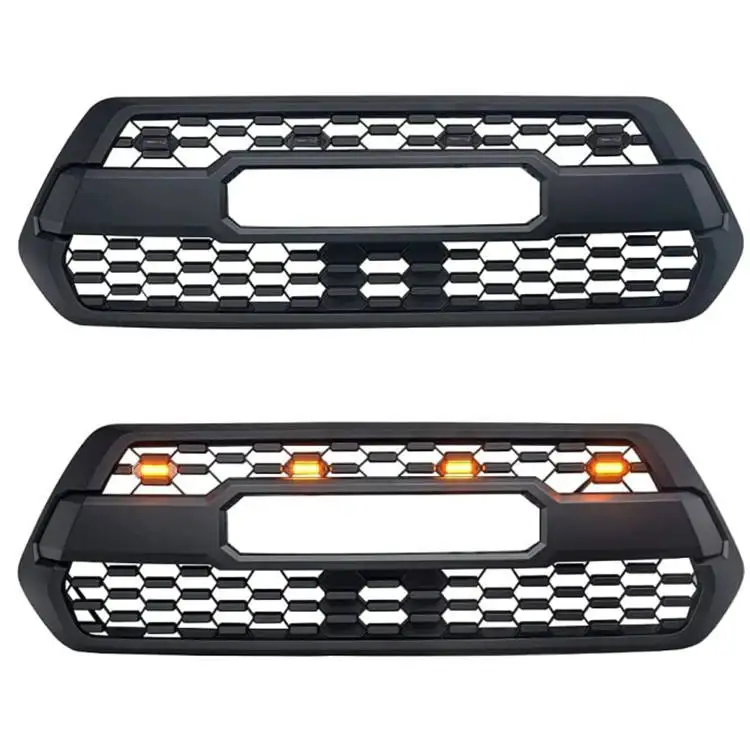 

Body part High quality Car accessories Pickup grill for Toyota Tacoma Grille with light DRL 2016-2020