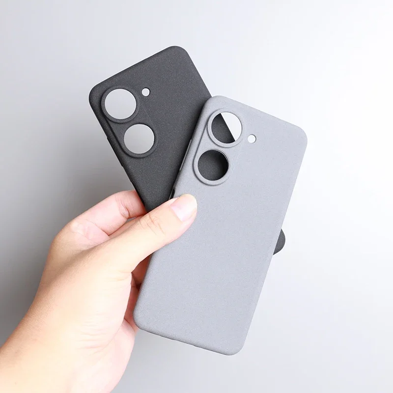 for ASUS Zenfone 11 Ultra 10 9 9Z 8 7 Pro 6 6Z 5 Case Sand Matte Soft Silicon Full Protect Camera Anti-fall Cover Shell Fundas