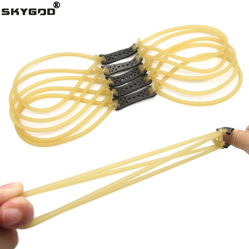 

1/3/5pcs Natural Latex Slingshots Round Rubber Band ID 2mm x 5mm OD 2x5mm for Slingshot Catapult Camping Hunting Accessories