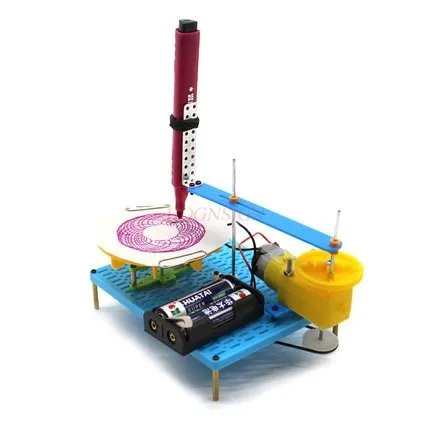 

physical experiment equipment Plotter small production student handwork supplies DIY automatic drawing model toys Physics