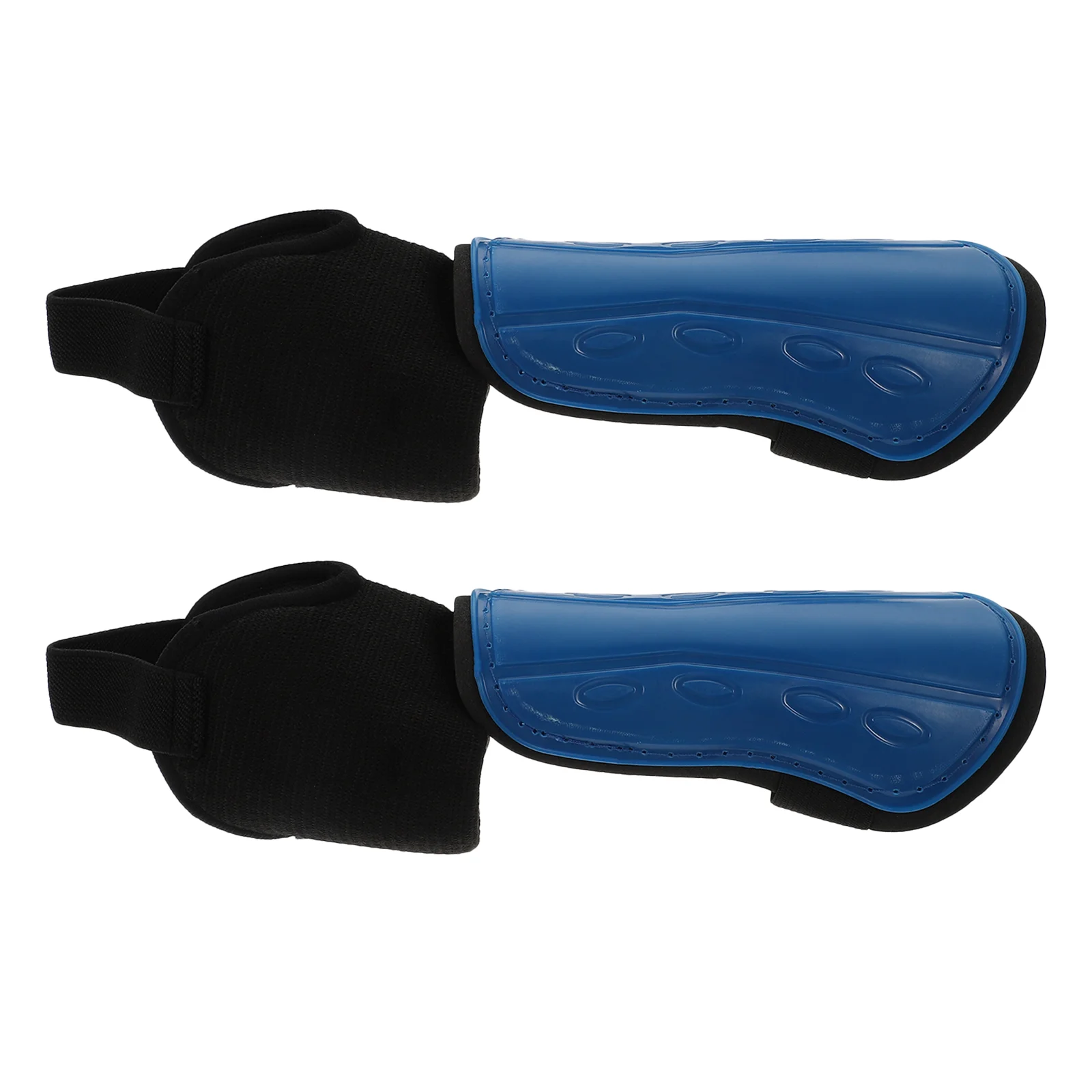

1 Pair Outdoor Soccer Shin Pads Soccer Shin Guards with Elbow Pads (Blue)