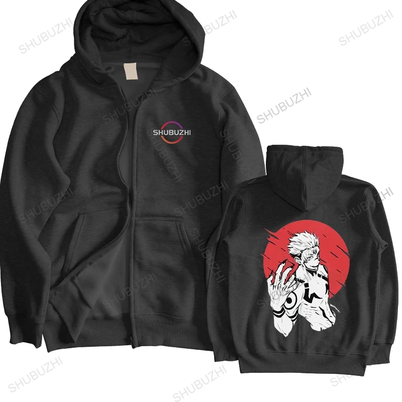 

Gorgeous Ryomen Sukuna Jujutsu Kaisen Men sweatshirt Pure Cotton hoody autumn Anime Manga pullover Top Streetwear hooded jacket
