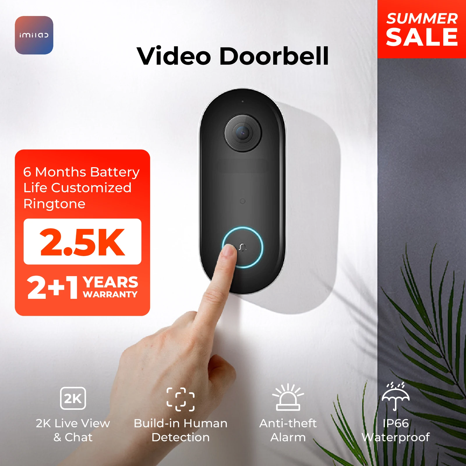 Wireless Chime Merkury Doorbell App Ubox Doorbell Chime Voice