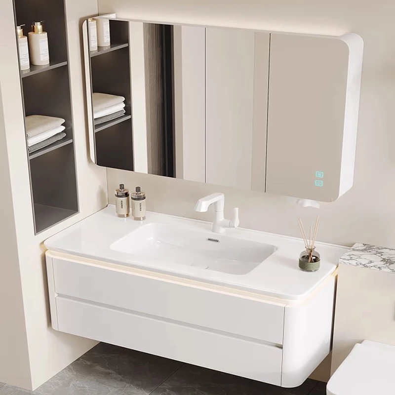 

Компактный шкаф для ванной комнаты, раковина, кухонная Закрытая настенная полка, раковины, мебель, пластиковый шкаф для хранения, узкое основание