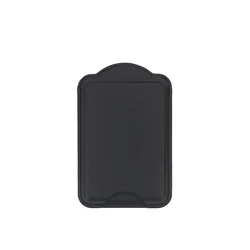 Magsafe Magnetic PU Leather Card Holder Wallet (Black)