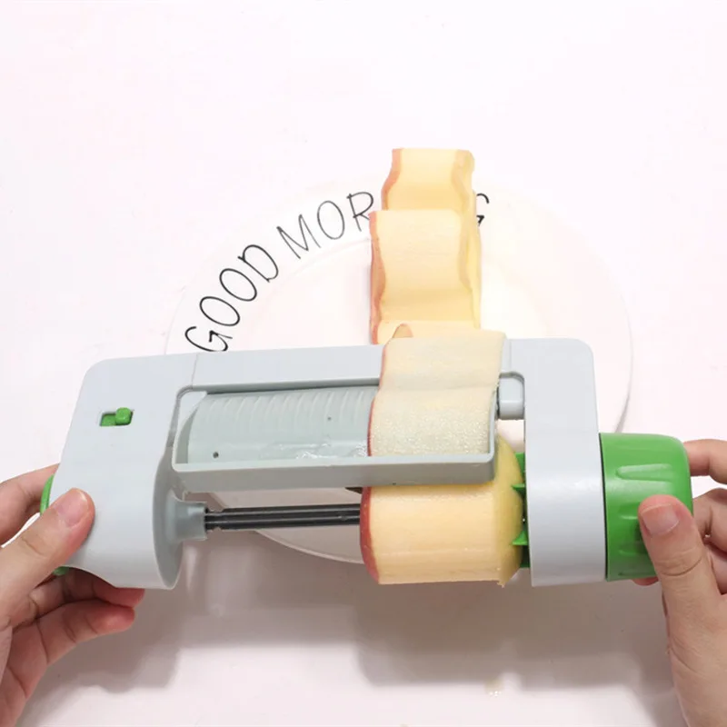 

Vegetable Sheet Slicer Fruit Multifunction Home Manual Peeler Apple Round Potato Tomato Cucumber Shaving Gadgets Corer Cutter