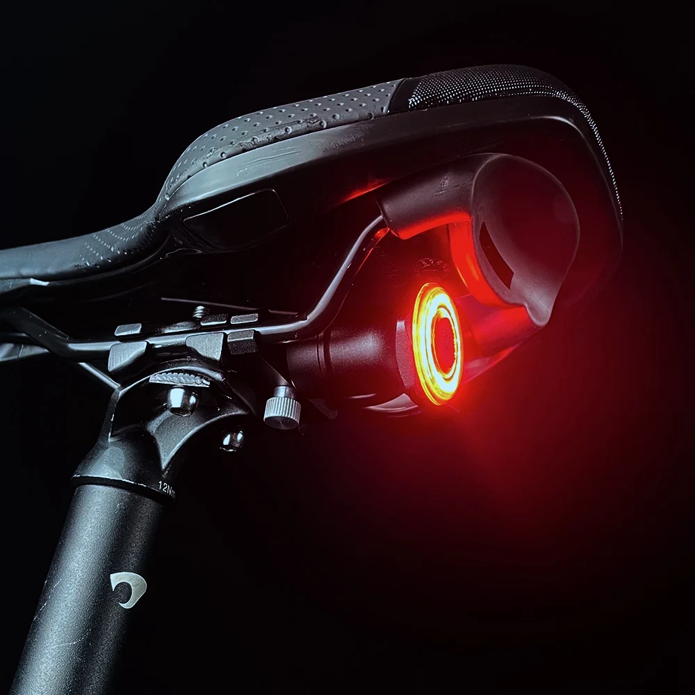 MEROCA MX2 Smart Bicycle Tail Rear Light Auto Start Stop Brake