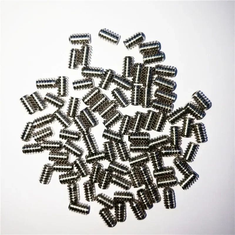Stainless steel 316 American standard 10#-24 surfboard fin special screw concave end hex socket fixed machine top wire Fin screw