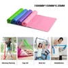 Portable Elastic Fitness ResistanceBand for Yoga Pilates Home Strength Training Stretch Band for Athletic Tension Exercises 4