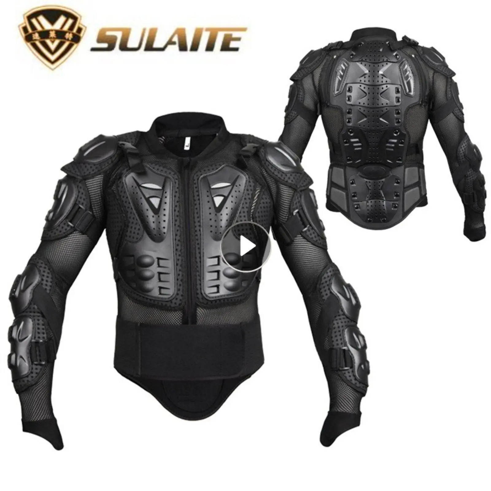 

SULAITE Motorcycle Jacket Men Full Body Turtle Protection Armor Motocross Racing Moto Jackets Riding Motorbike Accessories