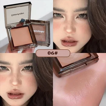 أحمر خدود كريمي غير لامع بلون بني لتحديد الخدود 12