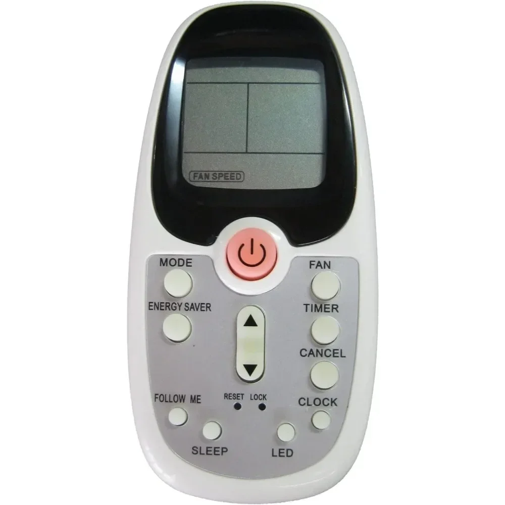 10,000 BTU Window-Mounted Air Conditioner with Follow Me LCD Remote Control, White 4