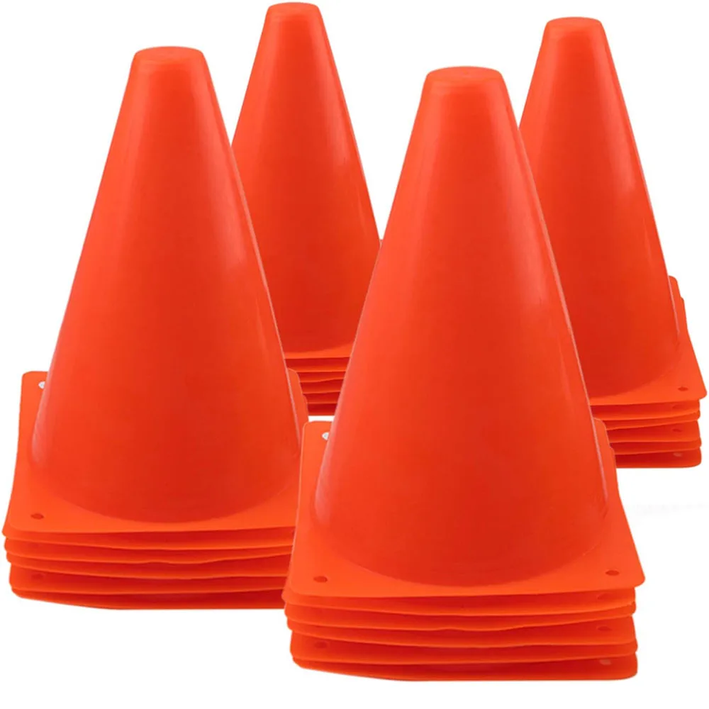 2-20pcs Racing Car Party Red Traffic Cones Sports Safety Cones Small Driving Practice Cones.Kids Race Car Birthday Party Decors