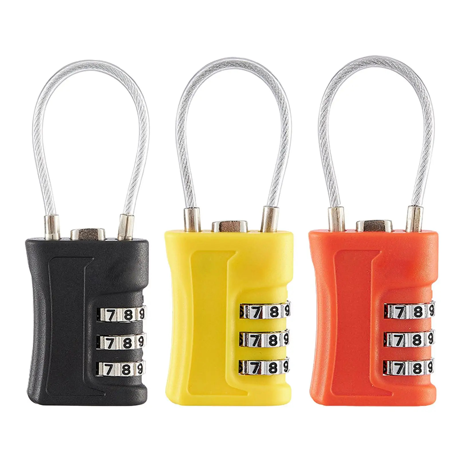 3 Digit Combination Lock Small Locks for Going Abroad Outdoor Travel Baggage