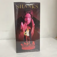 Bandai-Figurine Anime One Piece, Shanks, Cheveux Rouges, Figurine d'Action Banpresto, Modèle en PVC, Collection de Jouets, Butter, Original, 16cm 2