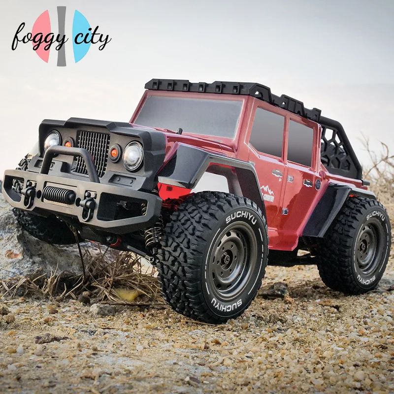 

New Four-wheel Drive Off-road Vehicle "vintage Wrangler" 1:16 Electric High-speed Racing Model Toy For Children's Birthday Gift