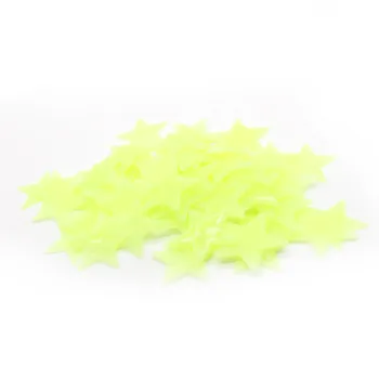 20pc Kids Bedroom Stars Luminous Stickers Fluorescent Glow In The Dark Snowflake Wall Stickers Room Decor Home Decorations 4
