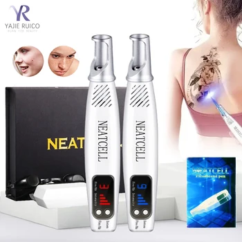 Professional Laser Picosecond Red &Blue Light Therapy Remover Dark Spot for Mole Removal Tattoo Skin Pigment Beauty Care Tool