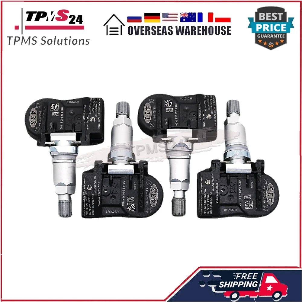  DURANGO 2018-2020  ׷ üŰ 2016-2020 433MHz TPMS Ÿ̾  з , 68252495AA 68252495AB 68252495AC