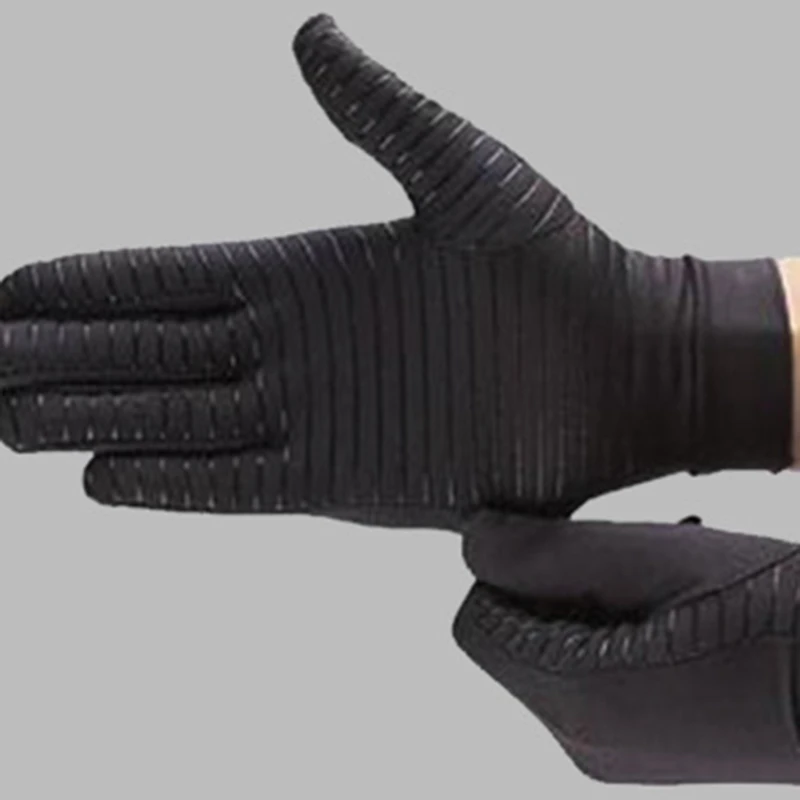 Men Sports Running Driving Copper Fiber Spandex Touch Screen Full/Half Finger Gloves Winter Warm Cycling Gloves