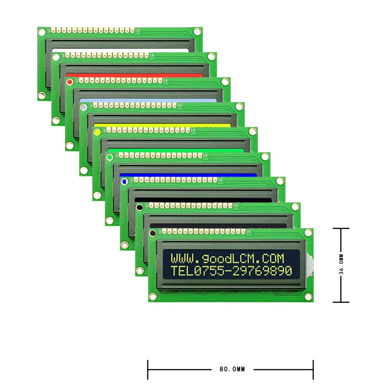 Рисунок 3 - 1602a 2x1 6 ЖК-дисплей 16x02 i2c