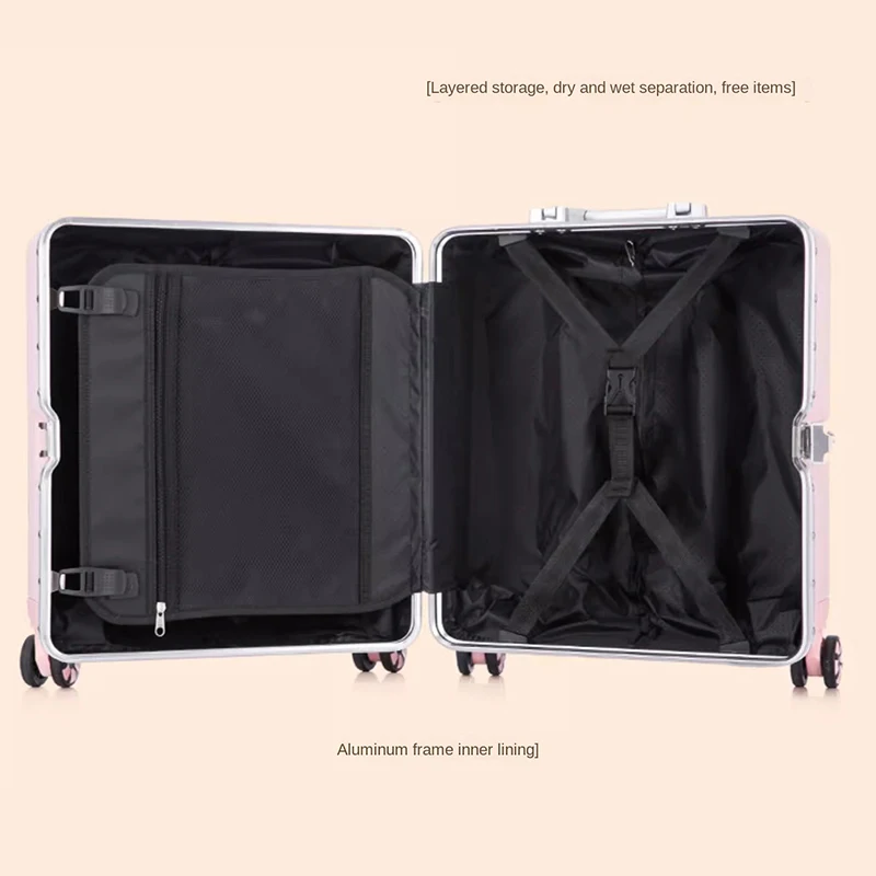 حقيبة أمتعة كرتونية 18 "كلمة مرور للأولاد والبنات...