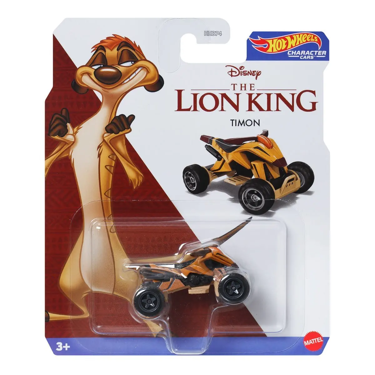 Hot Wheels x Disney Character Car Ghost The Lion King etc 1:64