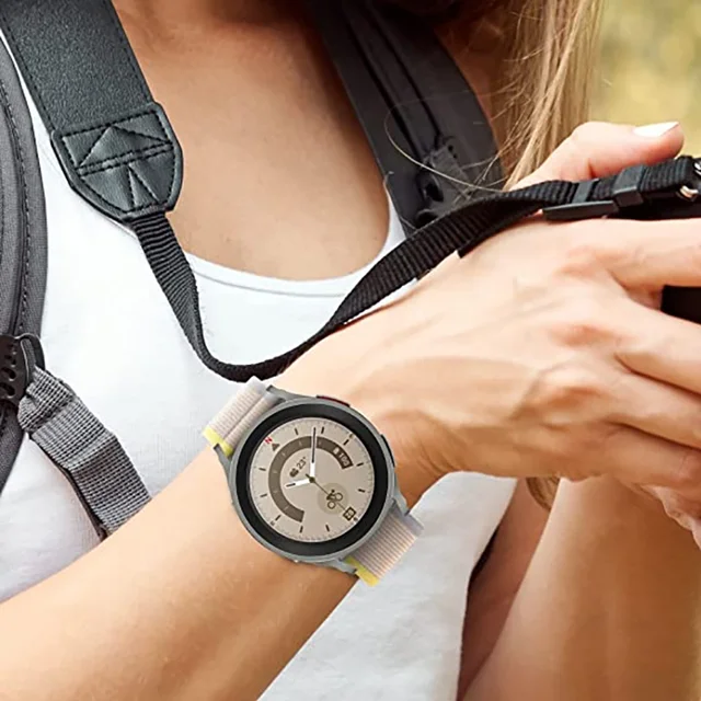 Pulseira de Nylon para Relógios Inteligentes Samsung e Huawei