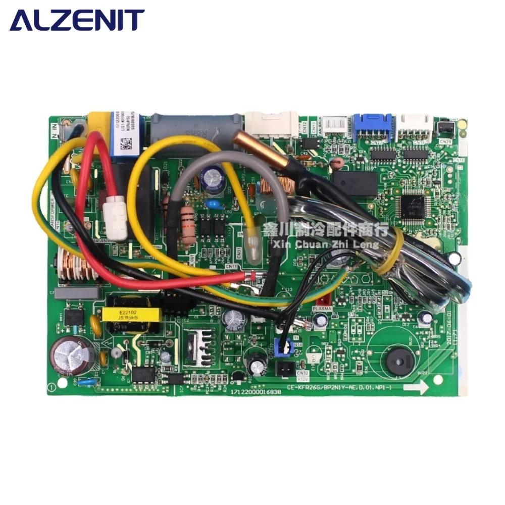 

New For Midea Air Conditioner Control Board CE-KFR26G/BP2N1Y-AE.D01.NP-1 Circuit PCB 17122000016838 Conditioning Parts