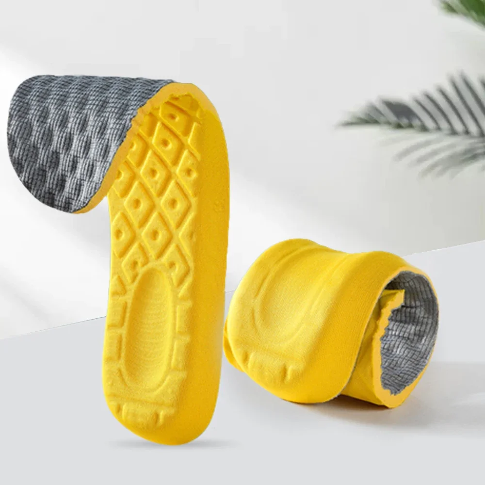 1/3 par Memory Foam innleggssåler Kvinner Menn Sport Løpefot Innsatspute Unisex myk massasje Føtter Pleie Skopolstring_voghion.com